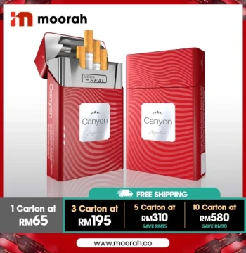 Canyon Signature Red (1 Carton / 10 Packs)