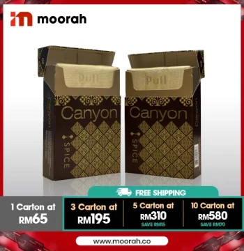 Canyon Spice (1 Carton / 10 Packs)